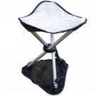 Kryss-stol med truge & skinnsete thumbnail