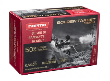 Norma 6,5x55 Rekrutt 6,5g - 50 stk