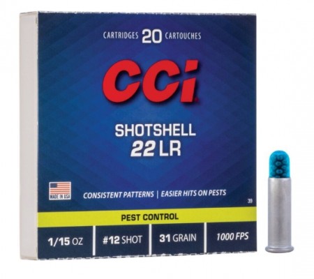 CCI 22lr Shotshell - 20 stk