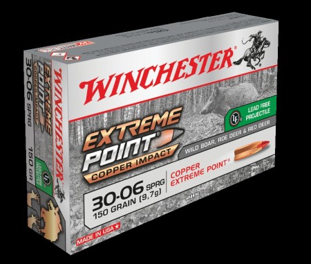 Winchester Extreme Point Lead Free 30-06 150grs - 20 stk