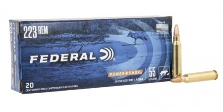Federal 223 Power Shok 55gr SP 20 stk 