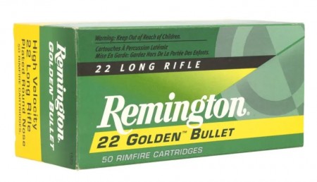 Remington Golden Bullet HV 22LR 40 LRN - 50 stk