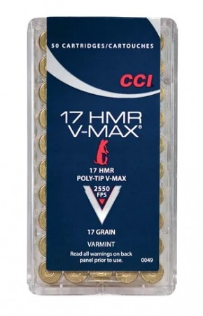 CCI 17HMR V-Max 17grs - 50 stk