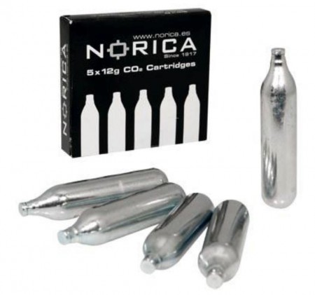 Norica C02 Patroner 5-pk. 12g