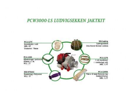 PCW-3000LS Ludvigsekken JAKTKIT