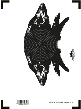 Accurize ISSF Run Boar Siam for 10m