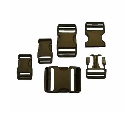Spare Buckle Set, Diverse M-type i 5-pk