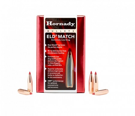 Hornady .22 ELD-Match .224 52gr  - 100 stk