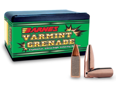 Barnes Varmint Grenade .22  36grs - 100 stk