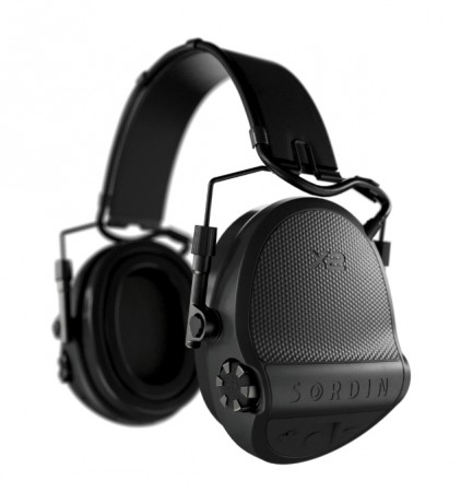 Sordin Supreme X2 Headband Leather Gel Black