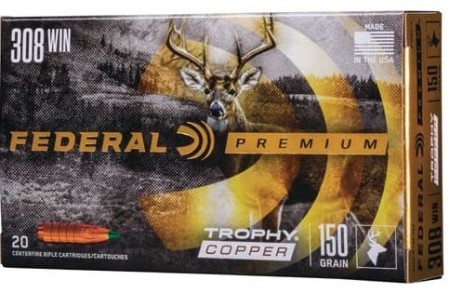 Federal Premium 308W 150 Trophy Copper - 20 stk