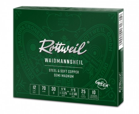 Rottweil WMH Steel & Copper 12/70 SM,4+6 - 10 stk