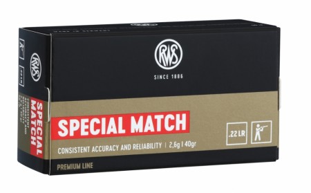 RWS Special Match 22Lr 2,6g Kvantumsrabatt