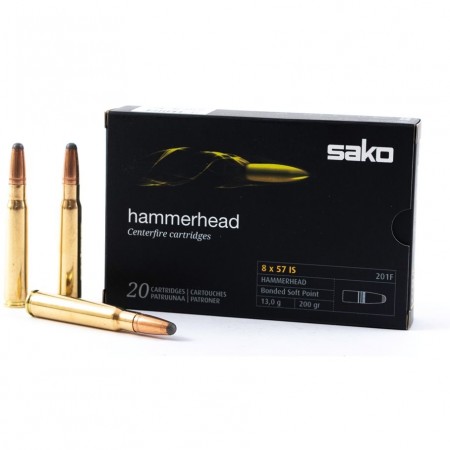 Sako Hammerhead 8x57 JS 13g SP 200gr - 20stk