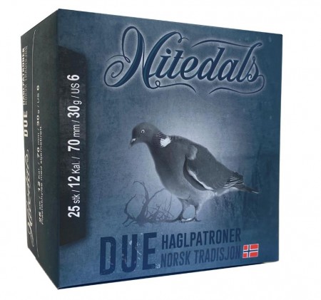 Nitedals Due 12/70 US6 30g - 25 stk Kvantumsrabatt