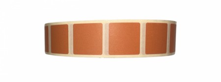 Klistrelapper 17x17mm Mørk Orange