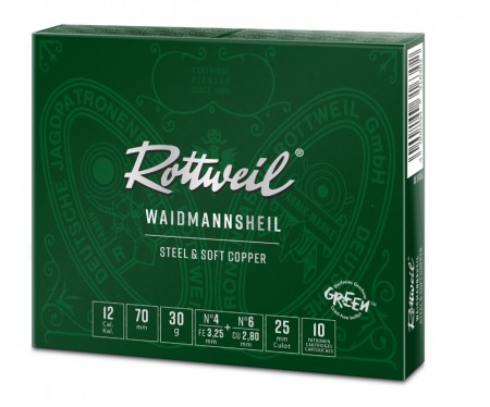 Rottweil WMH Steel & Copper 12/70, 4+6 - 10 stk