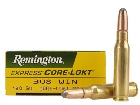 Remington 308W Core-Lokt 180grs SP - 20 stk