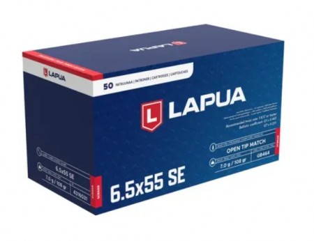 Lapua Scenar 6,5x55 7,0g / 108grs - 50 stk