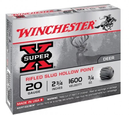 Winchester 20/70 Slug Super X HP 21g - 5 pk