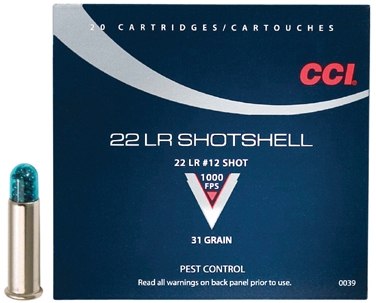 CCI 22lr Shotshell - 20 stk