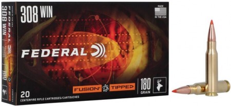 Federal Fusion Tipped 180grs - 20stk 