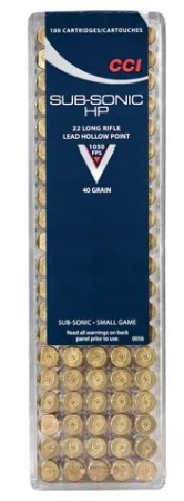 CCI 22Lr Subsonic 40grs - 100 stk