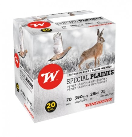 Winchester 20/70 Special Plaines 28g - 25 stk