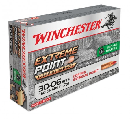 Winchester Extreme Point Lead Free 30-06 150grs - 20 stk