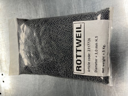 Rottweil Løs Bly Hagl 3mm N5 - 5KG