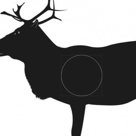 Villrein/Jaktprøve - Oppskytningsskive 