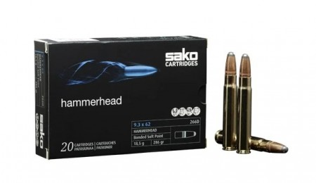 Sako 9,3x62 Hammerhead SP 286 grs - 20 stk