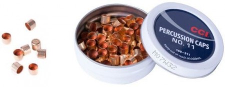 CCI Tennhetter Perkusjon No. 11 - 100 stk