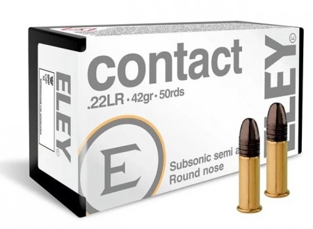 Eley Contact Subsonic 42grs Semi Auto