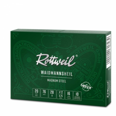 Rottweil Waidmannsheil Mag. Steel 20/76 - 10 stk