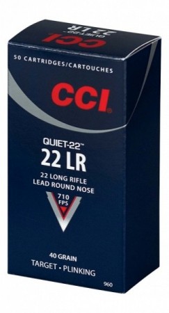 CCI 22Lr Quiet 40grs 