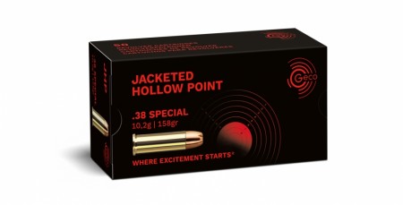 GECO .38 Special 158gr JHP - 50stk