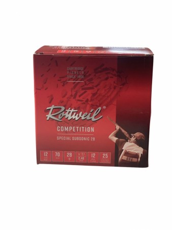 Rottweil Subsonic trap 12/70 - 25stk