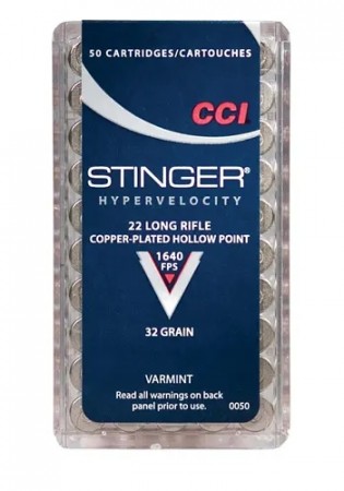 CCI 22lr STINGER 32GR - 50 stk