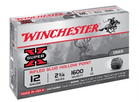 Winchester 12/70 Slug Super X HP 28g - 5 stk