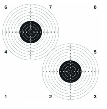 Skive Tvillingskive 100m 60cm