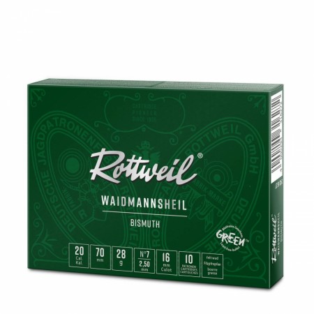  Rottweil Waidmannsheil Bismuth 20/70. 28 gr - 10 stk