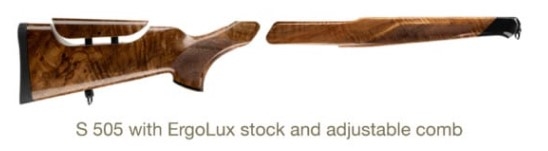 Med justerbar kinnstøtte 505