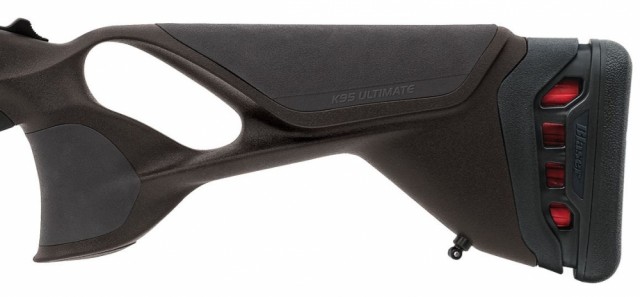 Rekylabsorberende kolbekappe