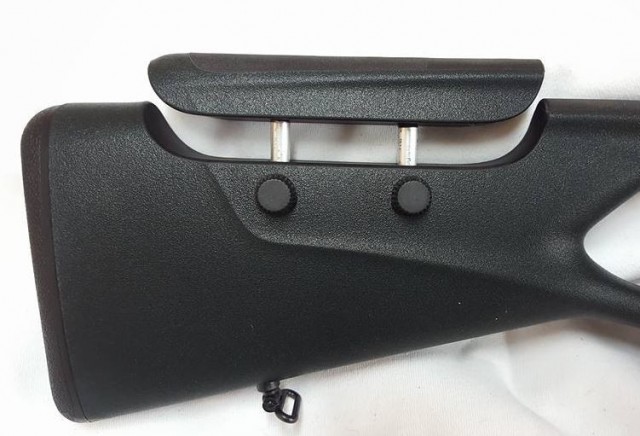 Ved valg av justerbar kinnstøtte